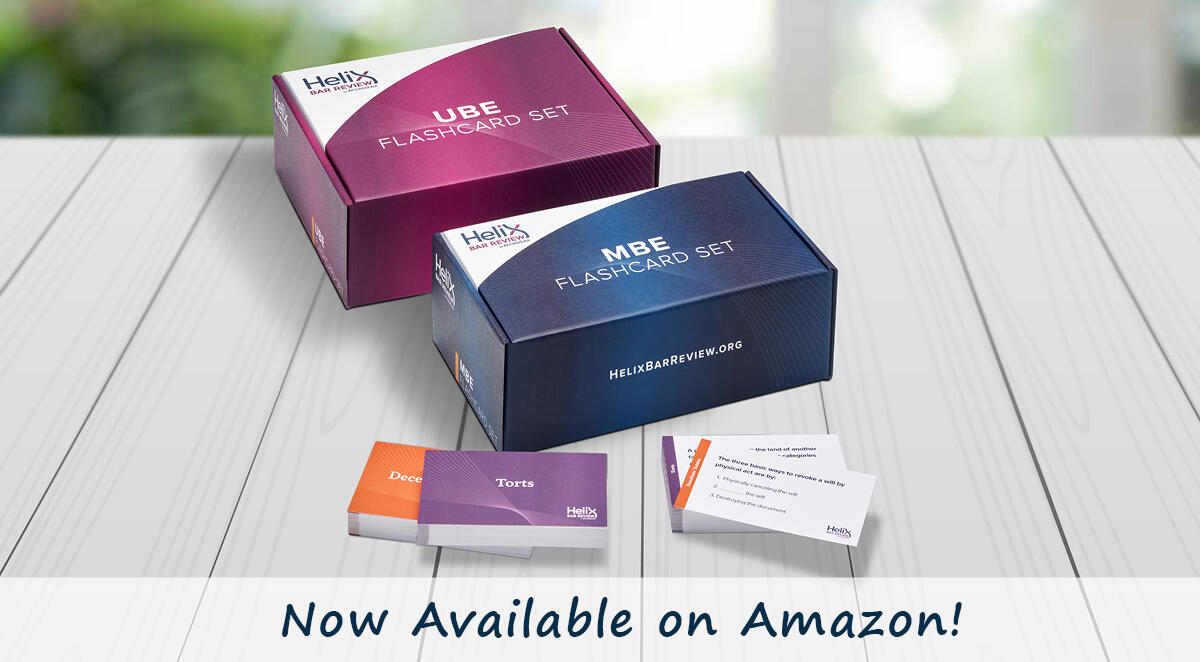 Helix Bar Review Flashcard Sets